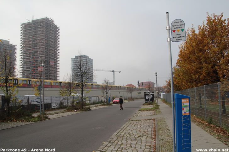 Parkzone 49 (Arena Nord - An der Ostbahn) im November 2021 Parkzone 49 (Arena Nord - An der Ostbahn) im November 2021