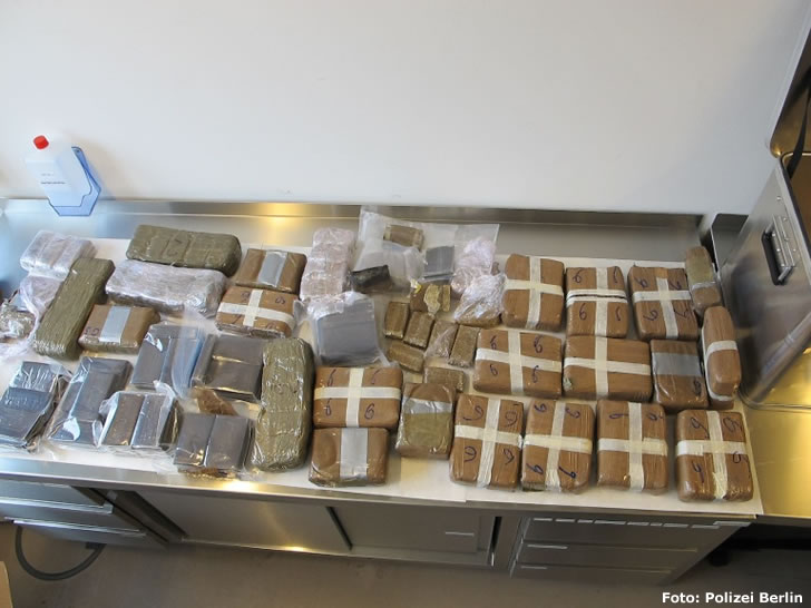54 Kilogramm Cannabis beschlagnahmt 54 Kilogramm Cannabis beschlagnahmt