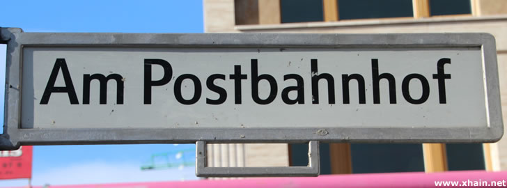 Straße Am Postbahnhof