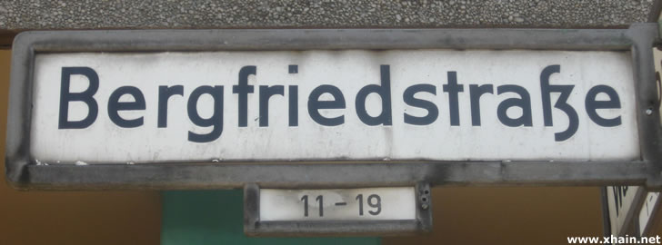 Bergfriedstraße