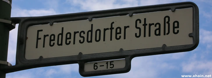 Fredersdorfer Straße