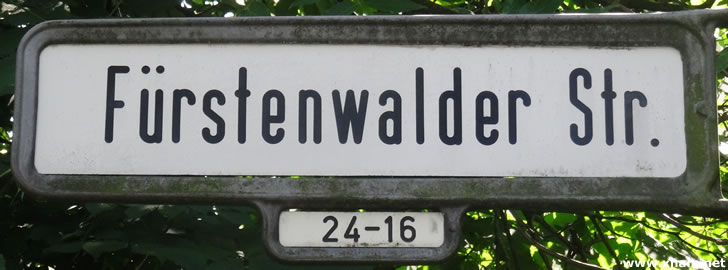 Fürstenwalder Straße