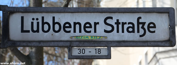 Lübbener Straße