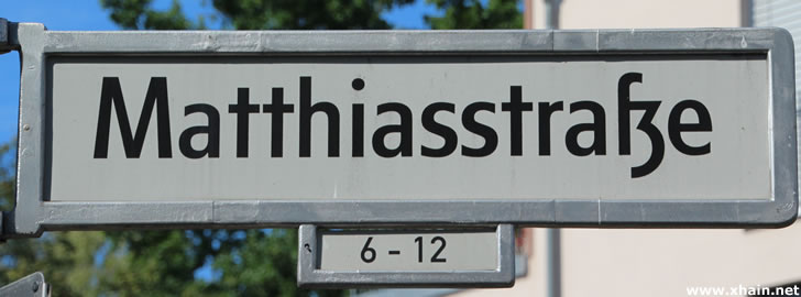 Matthiasstraße