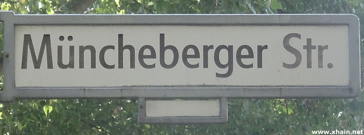 Müncheberger Straße