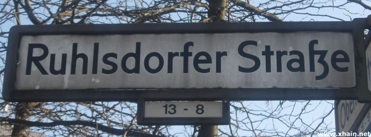 Ruhlsdorfer Straße