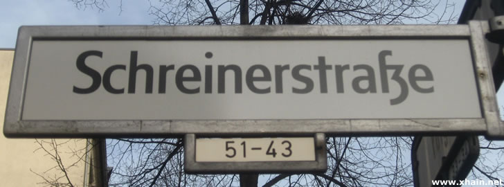 Schreinerstraße