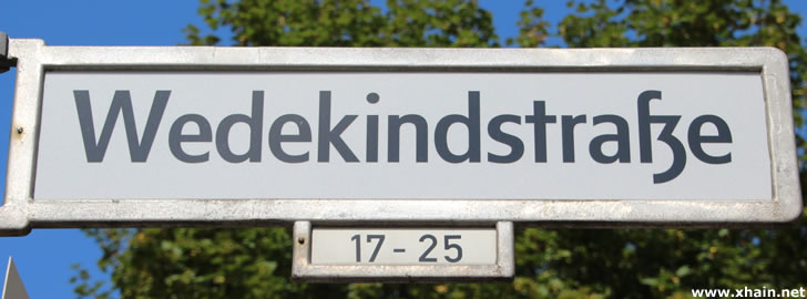 Wedekindstraße