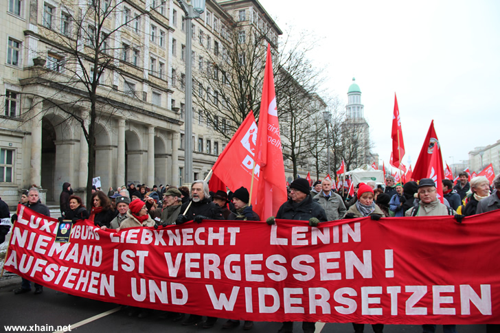 Liebknecht-Luxemburg-Demonstration 2013