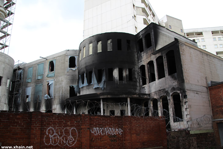 Brandanschlag auf die Mevlana-Moschee in Berlin-Kreuzberg