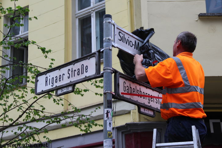 Umbenennung der Gabelsbergerstraße