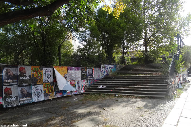 Drogenumschlagplatz Skalitzer Park, Eingang Mariannenstraße