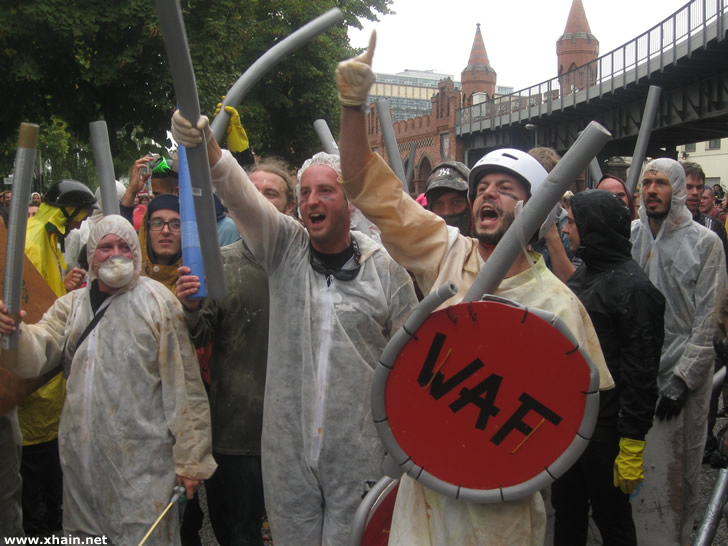 Wasserschlacht 2013: Die WAF hat gewonnen